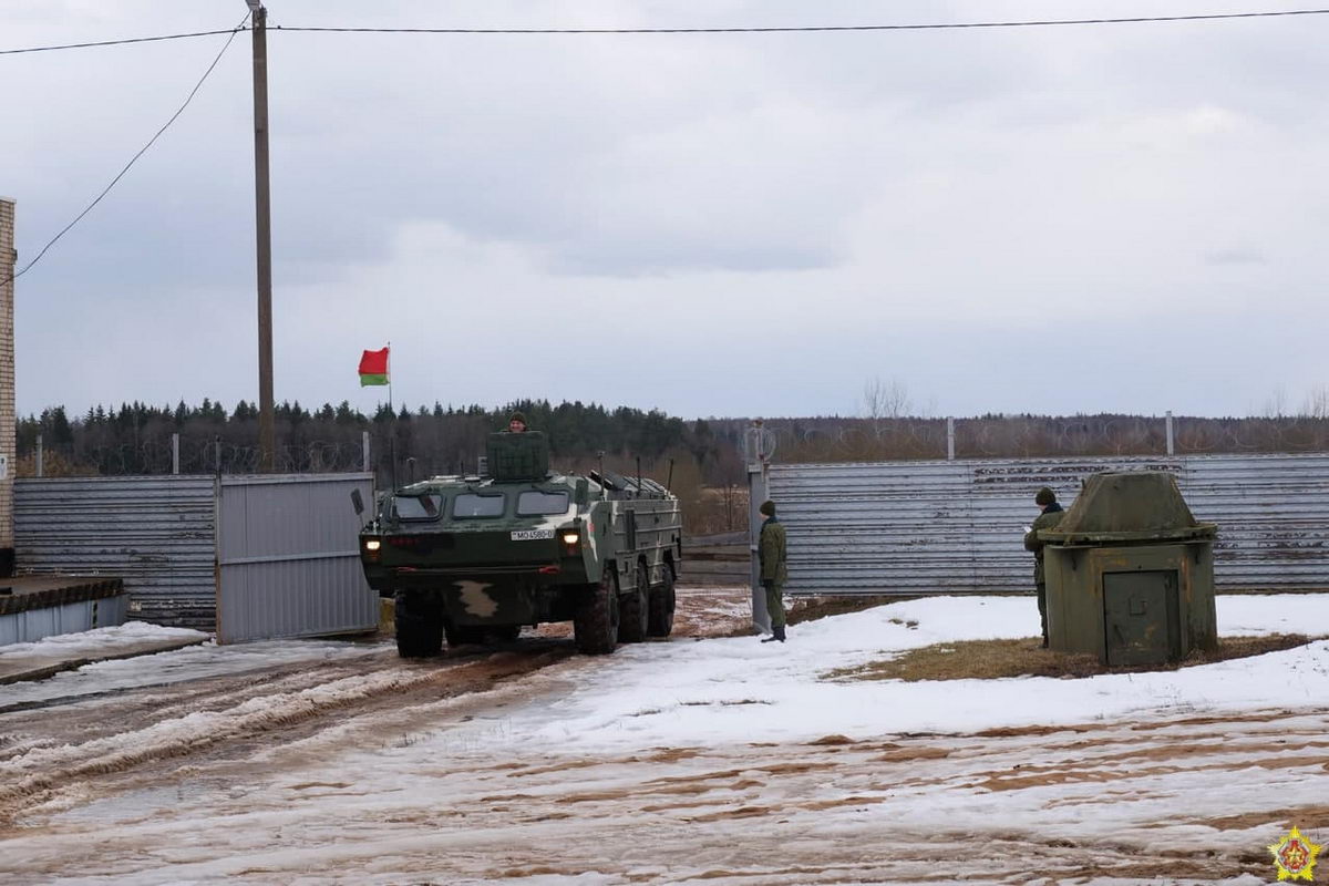 Беларусские ракетчики вернулись в пункт постоянной дислокации