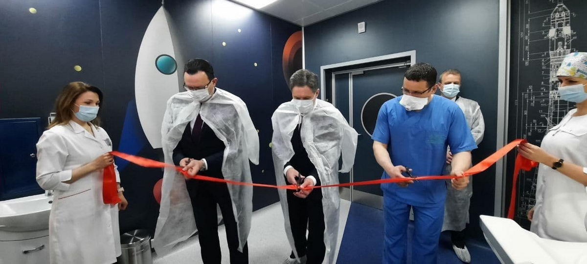 В РНПЦ детской хирургии открыли кабинет компьютерной томографии