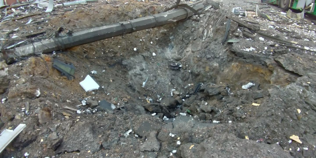 Над Киевом сбили ракету, один человек погиб