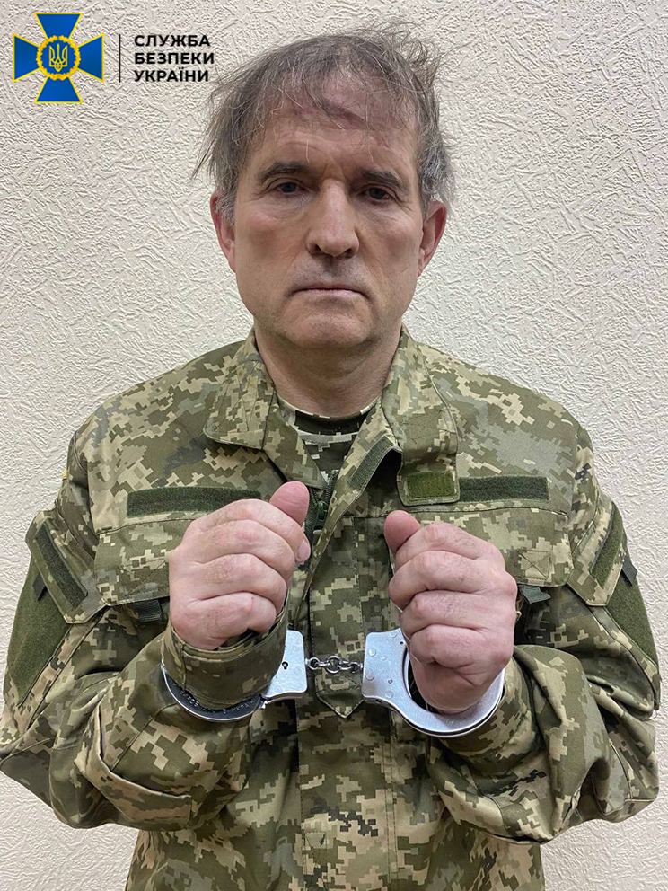 СБУ задержала сбежавшего из-под ареста олигарха Медведчука