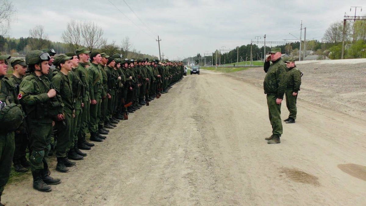 Беларусские военные вернулись с границы в пункт постоянной дислокации