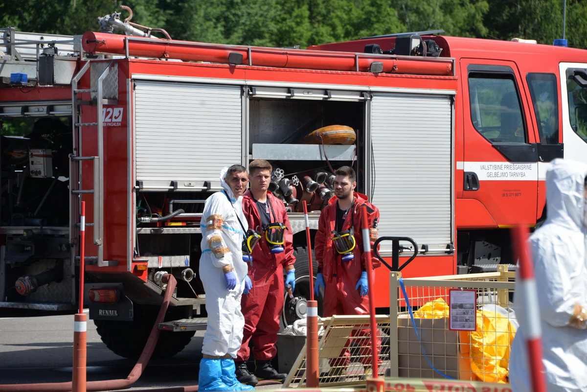 Литва провела учения по готовности к аварии на БелАЭС