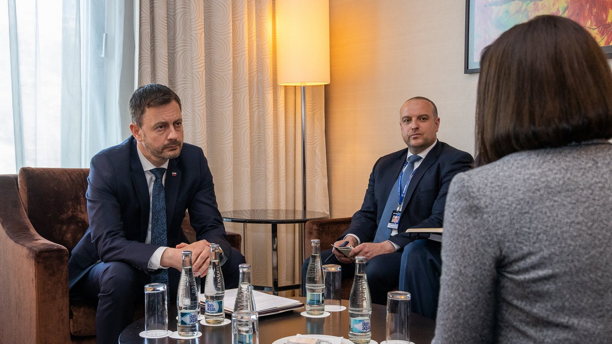 Тихановская встретилась с премьером и главой МИД Словакии