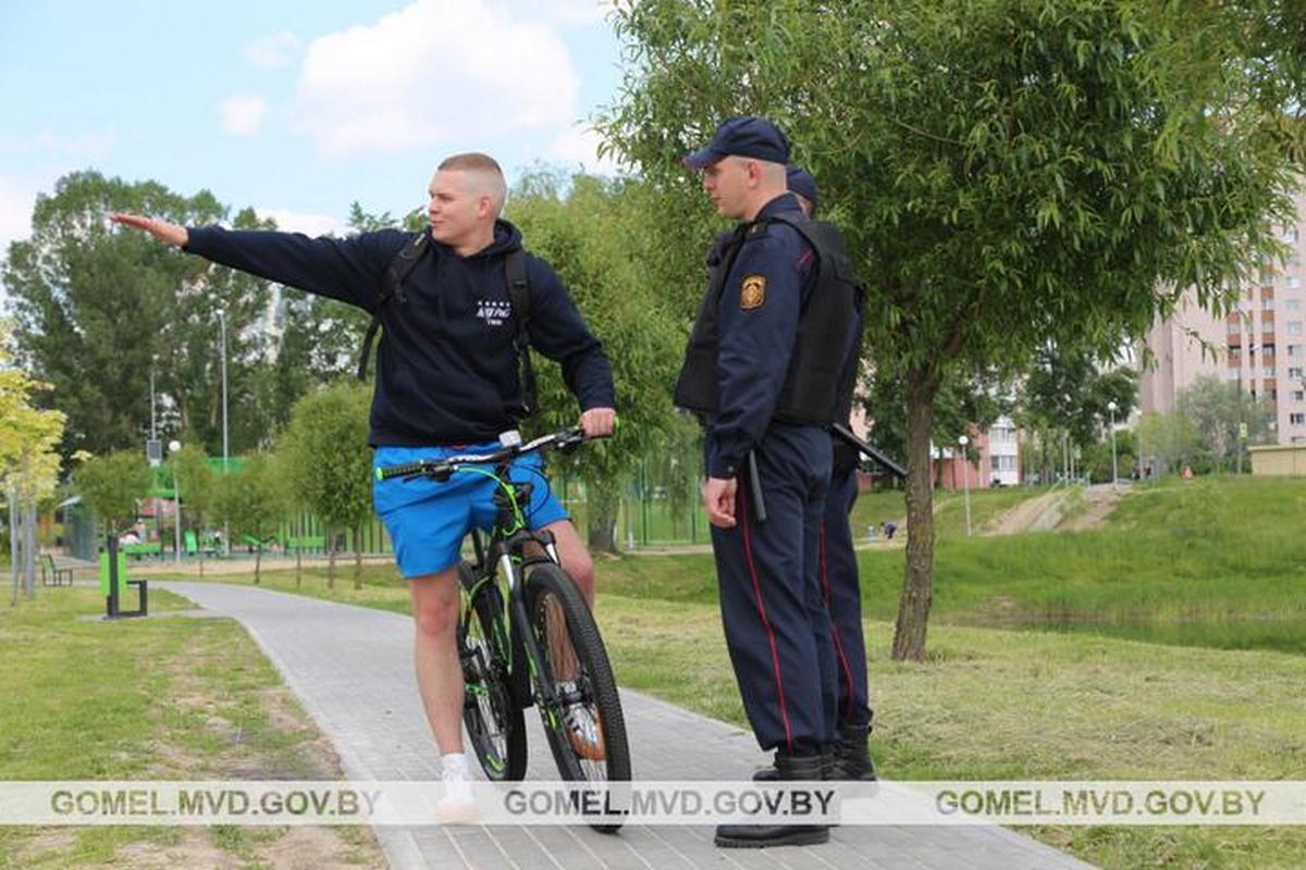 Гомельские милиционеры будут патрулировать улицы в штатском на велосипедах