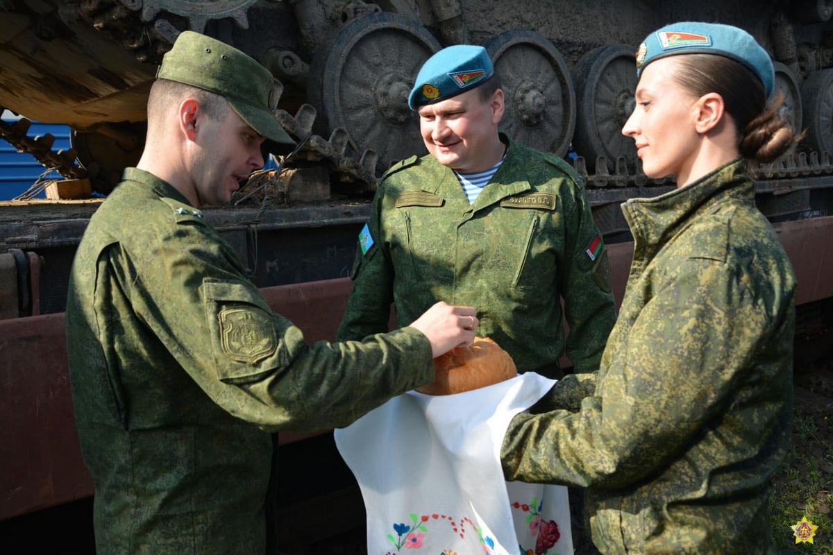 Усиленная батальонно-тактическая группа прибыла в Брест