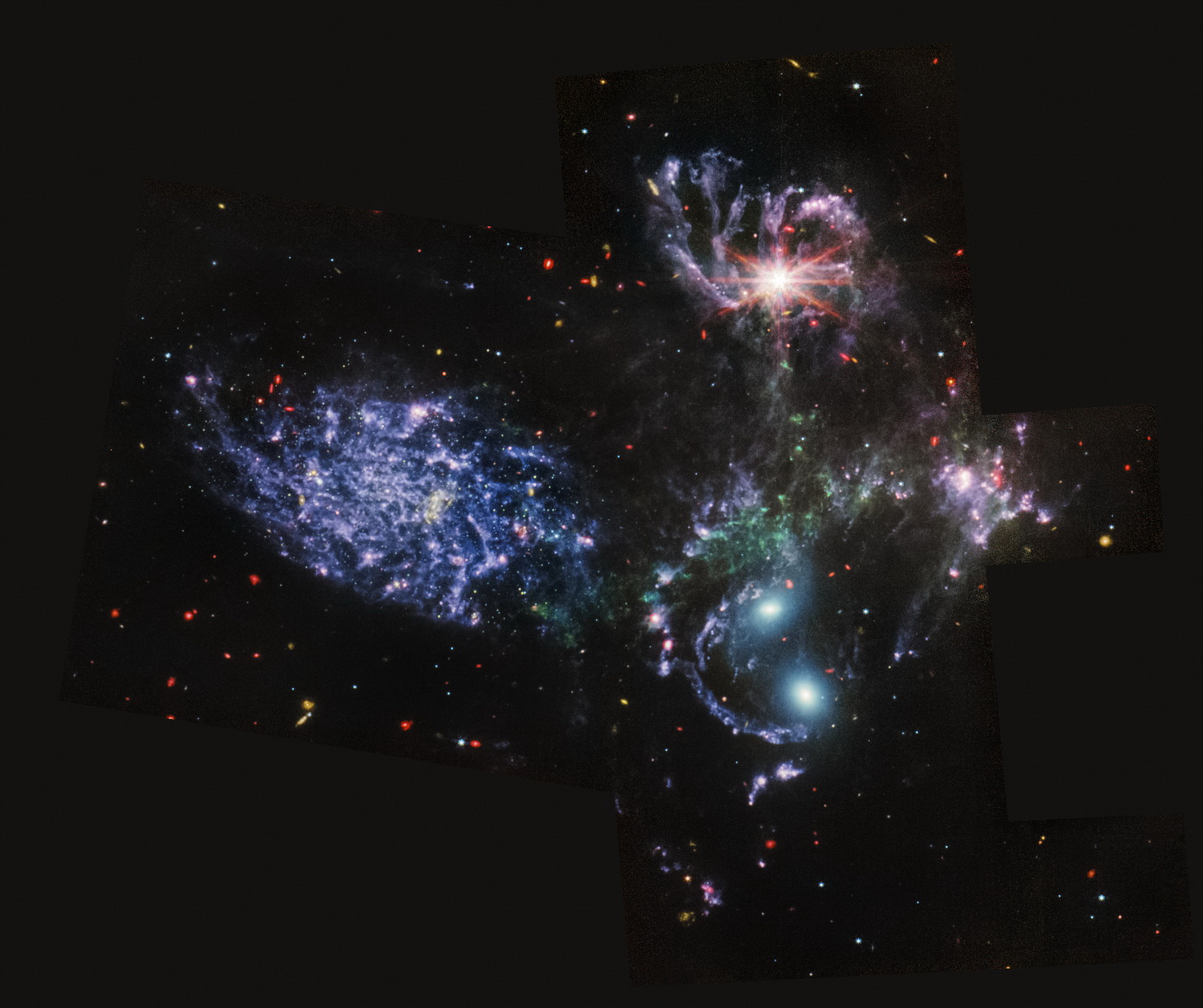 Умирающая звезда, эволюция галактик и космические утесы - NASA показало еще несколько снимков телескопа "Уэбб"