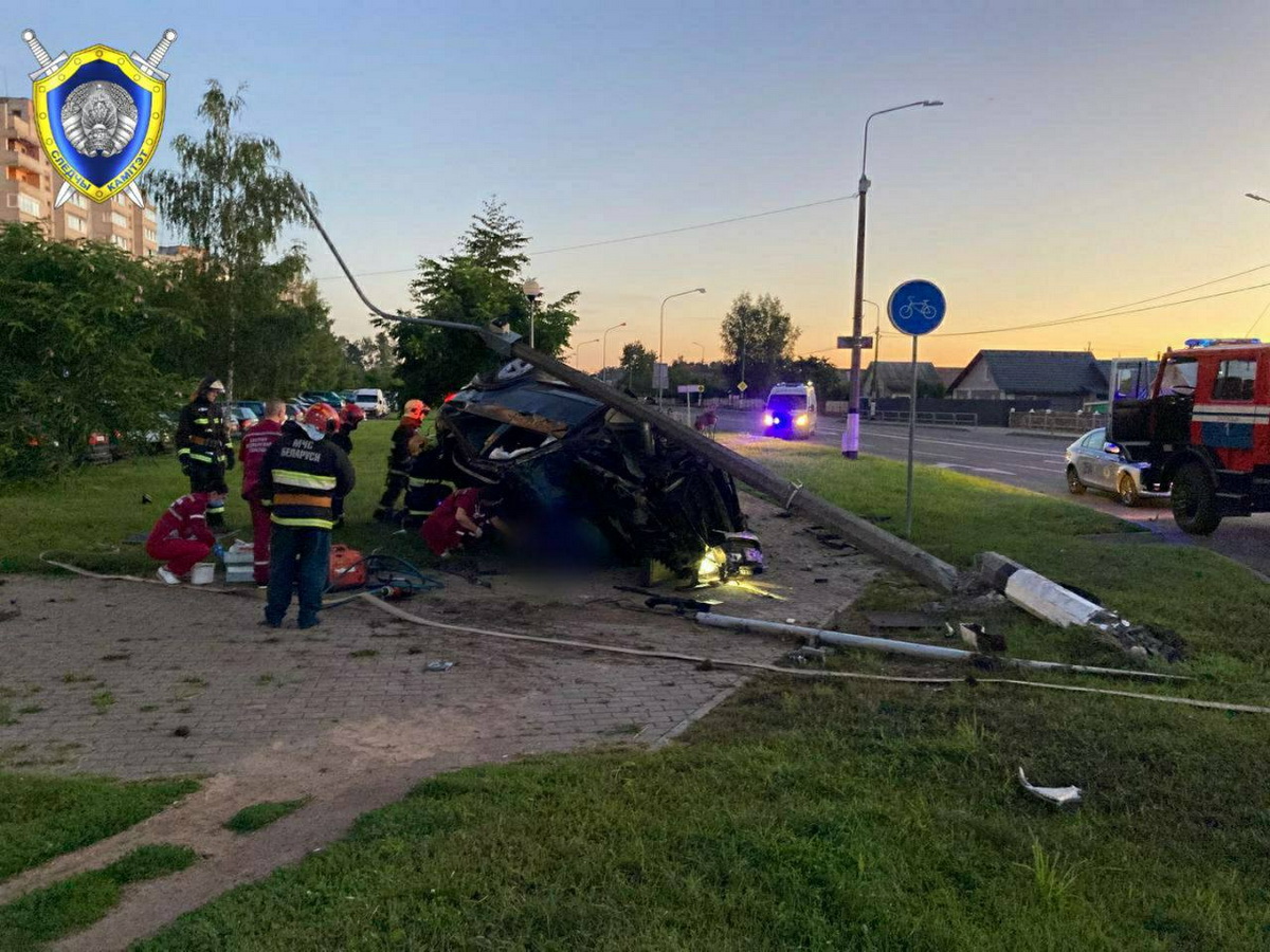 Водитель BMW X5, пассажир которого погиб в Полоцке, был пьян - СК