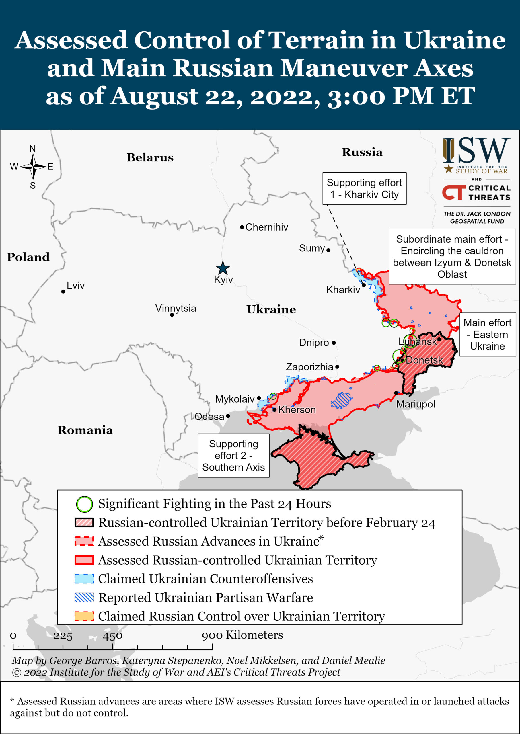 Шестой месяц войны Украины с Сауроном: перехват инициативы?