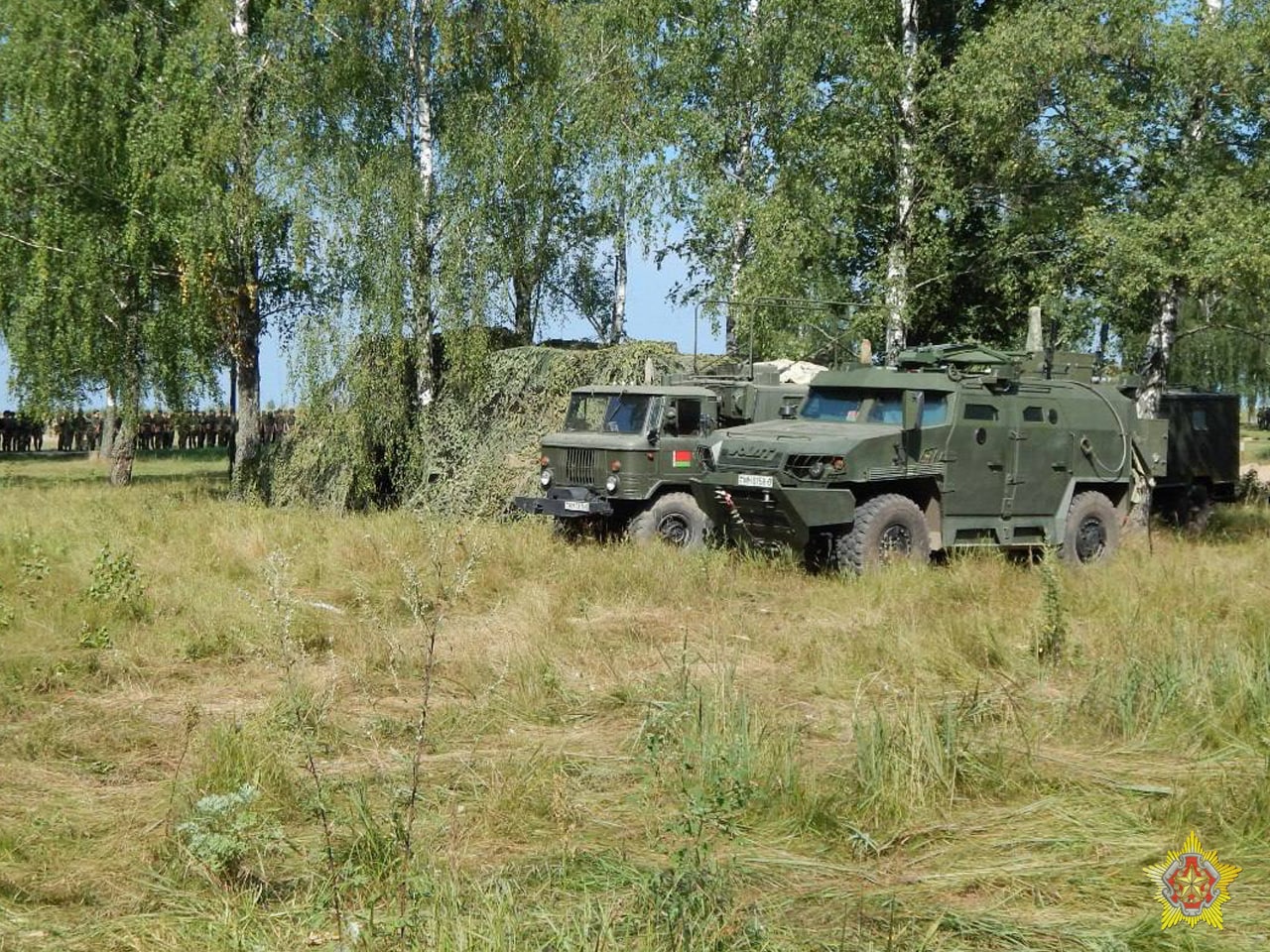 Беларусская армия отрабатывает разгром противника на учениях