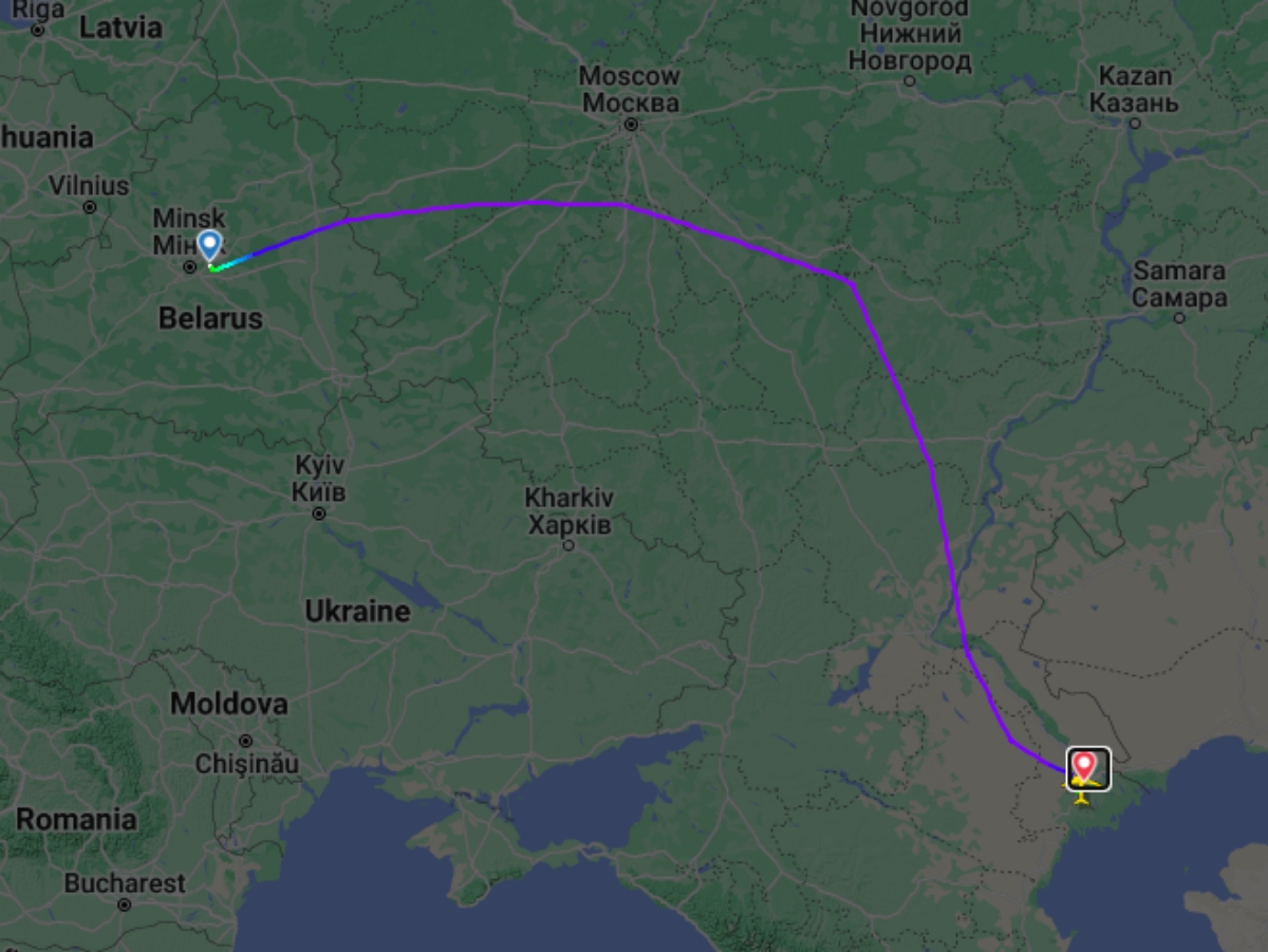 Самолет «Белавиа» Минск – Анталья экстренно сел в России