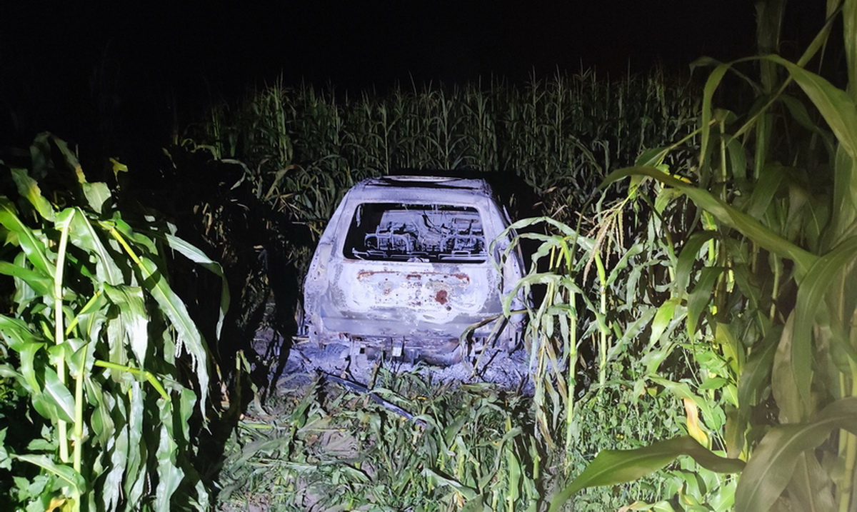 Пьяный водитель сжег автомобиль, чтобы скрыть причастность к смертельному ДТП