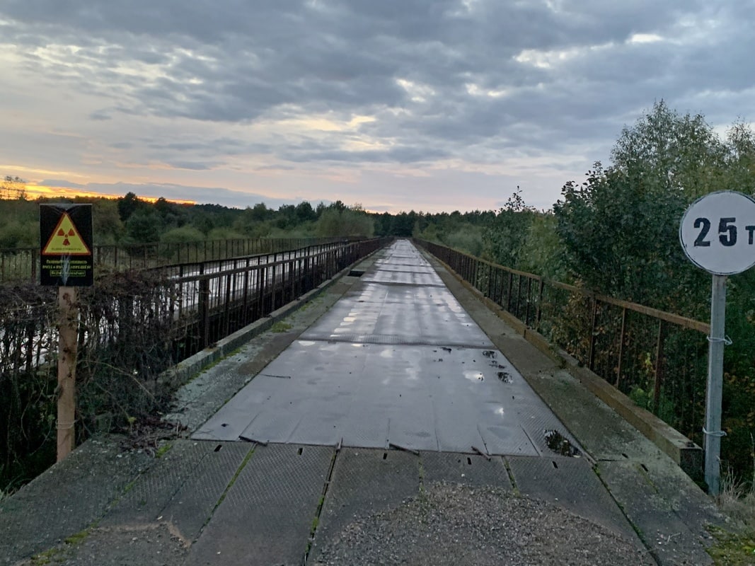 В Ветковском районе безработные разбирали мост на металлолом