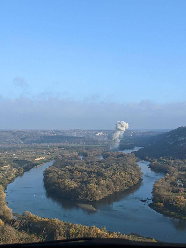 Сбитая российская ракета упала в Молдове