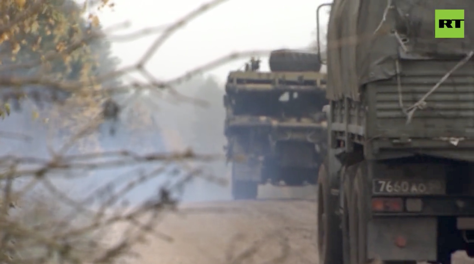 В Беларусь продолжают прибывать техника и военнослужащие из России - фотофакт