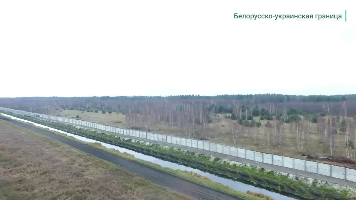 ГПК показал забор на границе с Украиной – видео