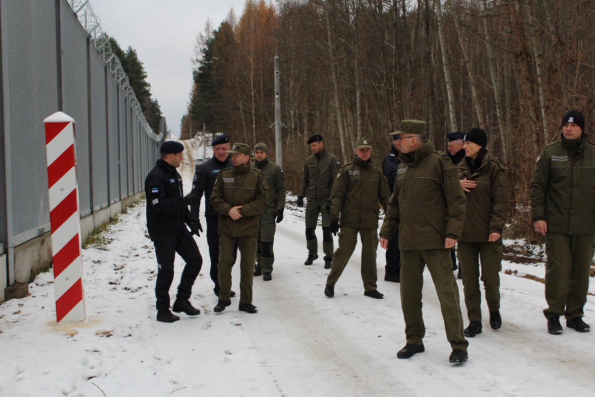 Польский забор на границе с Беларусью заинтересовал пограничников стран ЕС