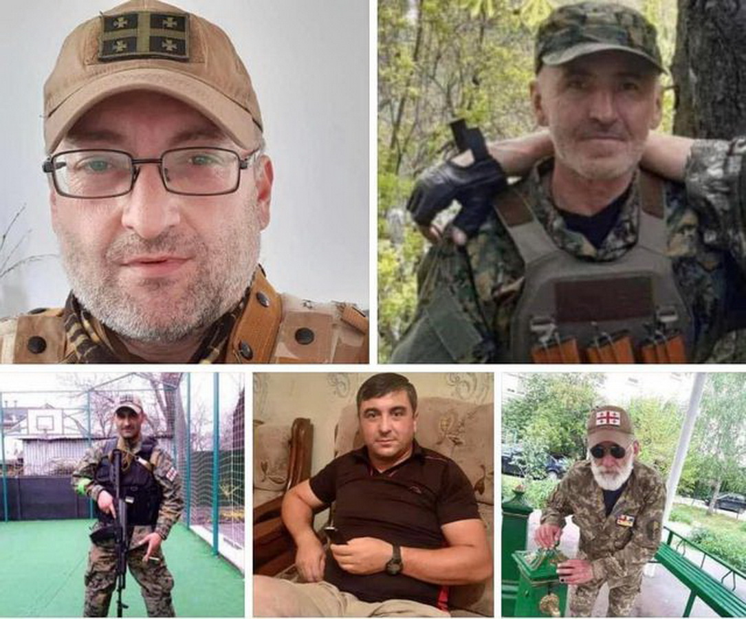 Под Бахмутом погибли 5 грузинских добровольцев