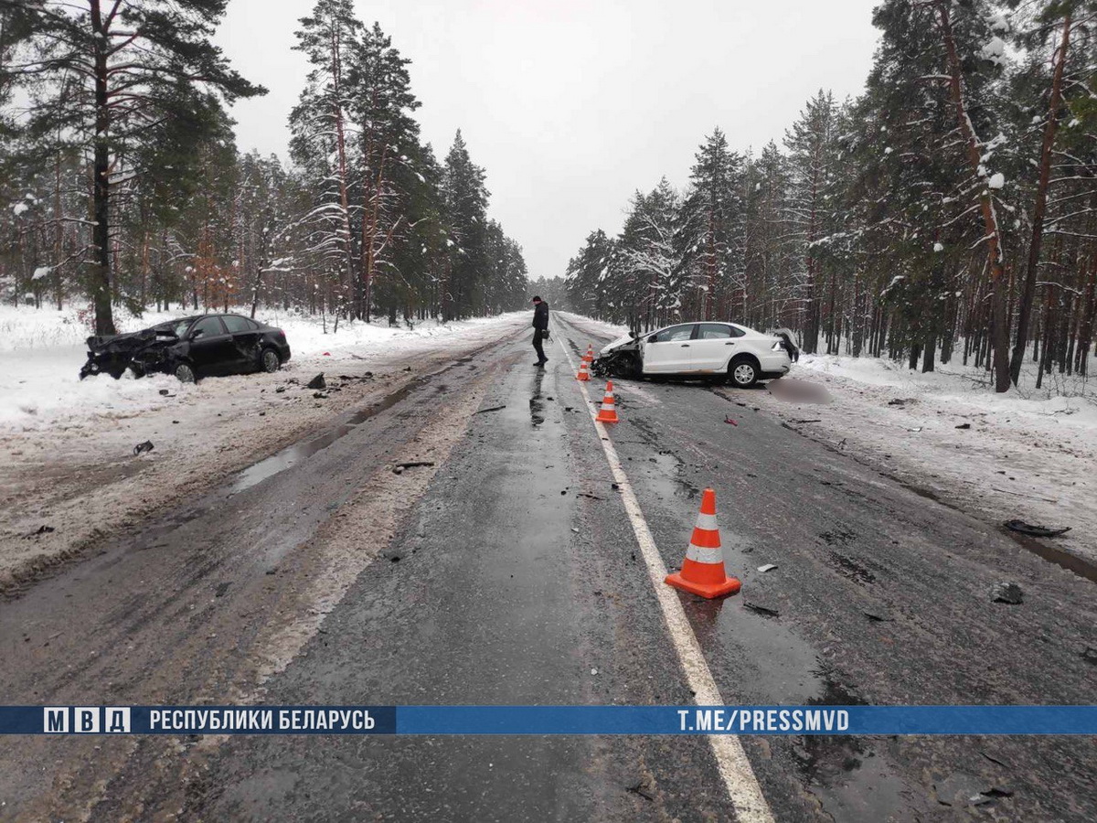 В Мозырском районе в ДТП погибли два человека