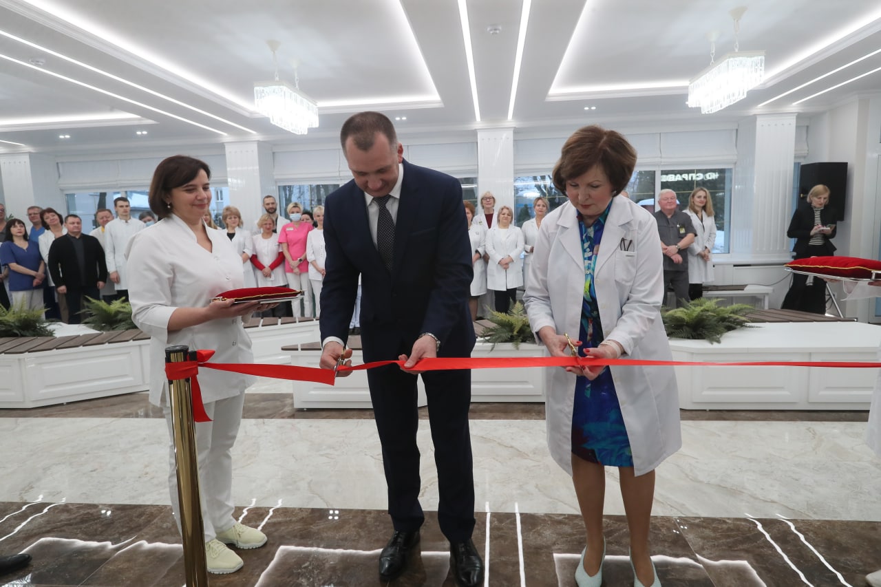 В Минске открыли обновленное приемное отделение госпиталя МВД