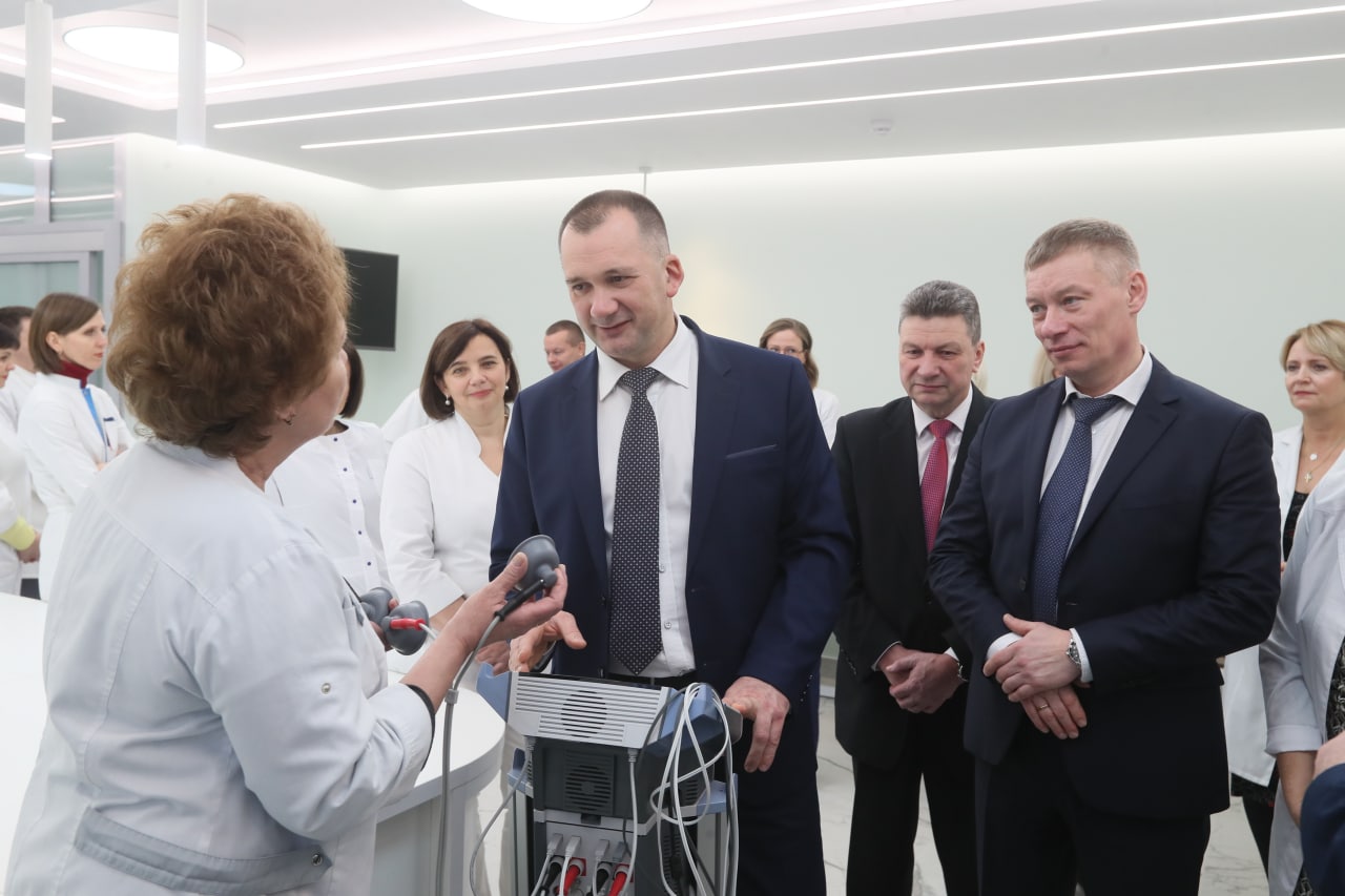 В Минске открыли обновленное приемное отделение госпиталя МВД
