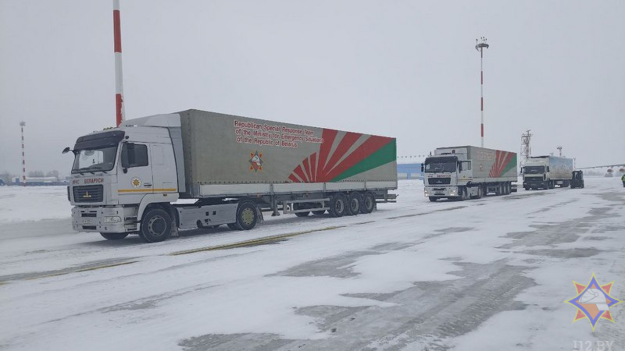 Беларусь отправляет в Пакистан более 27 тонн гумпомощи