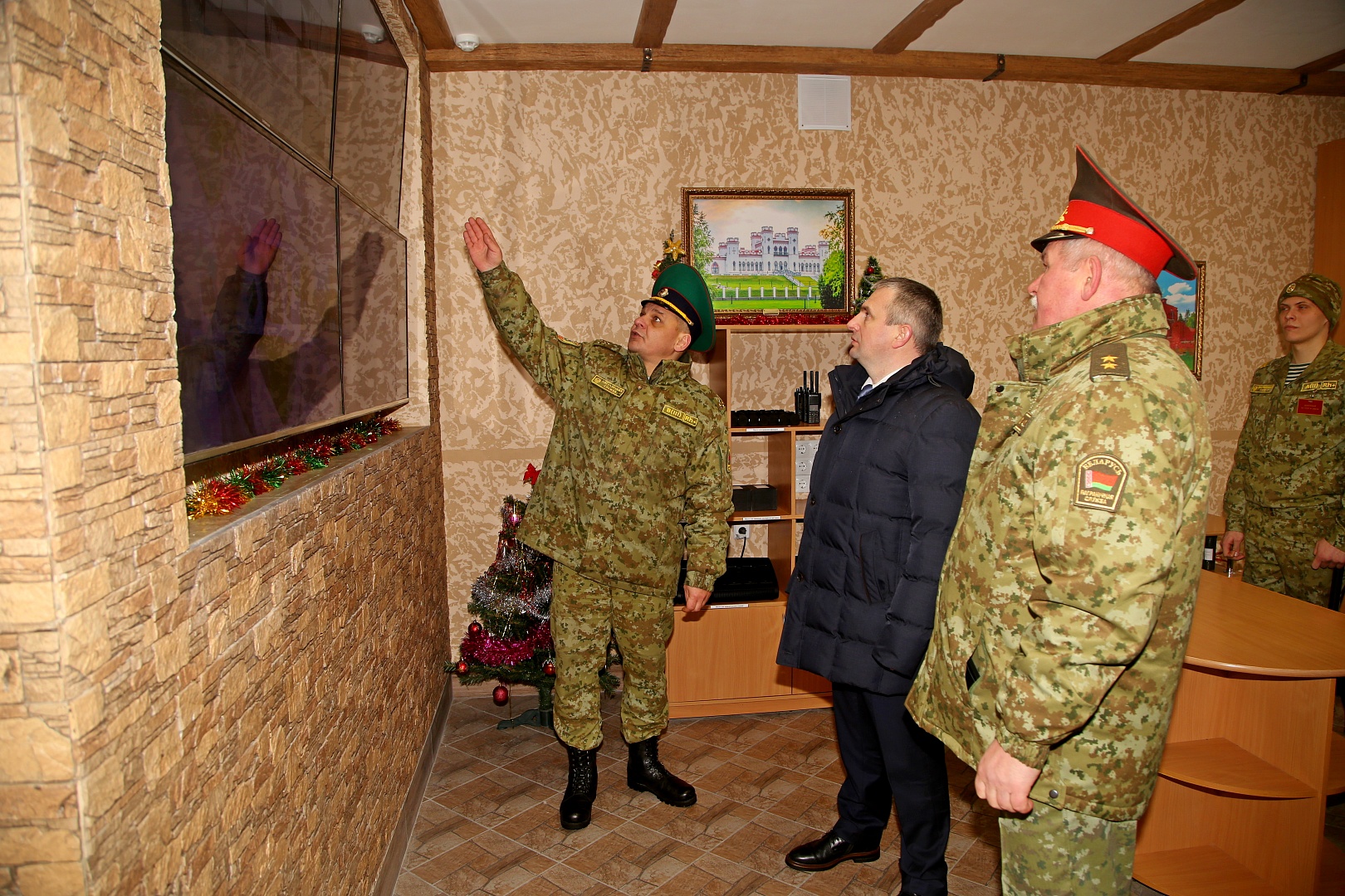 ГПК модернизировал заставу на стыке границ Беларуси, России и Украины