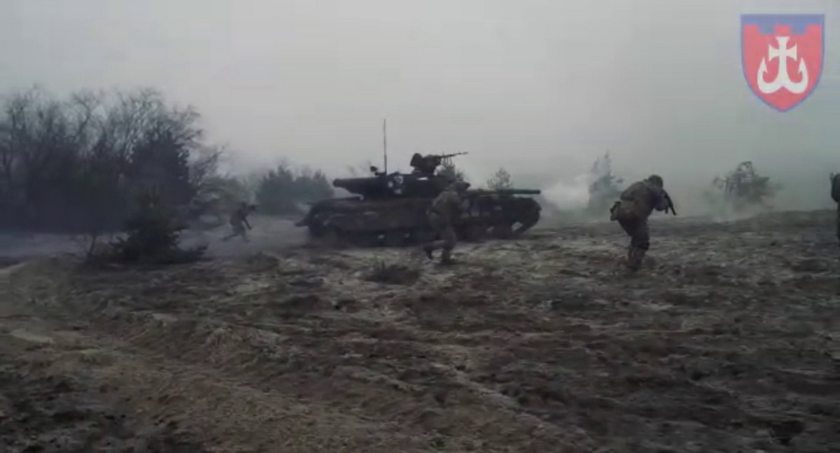ВСУ провели учения по обороне Киева на беларусской границе