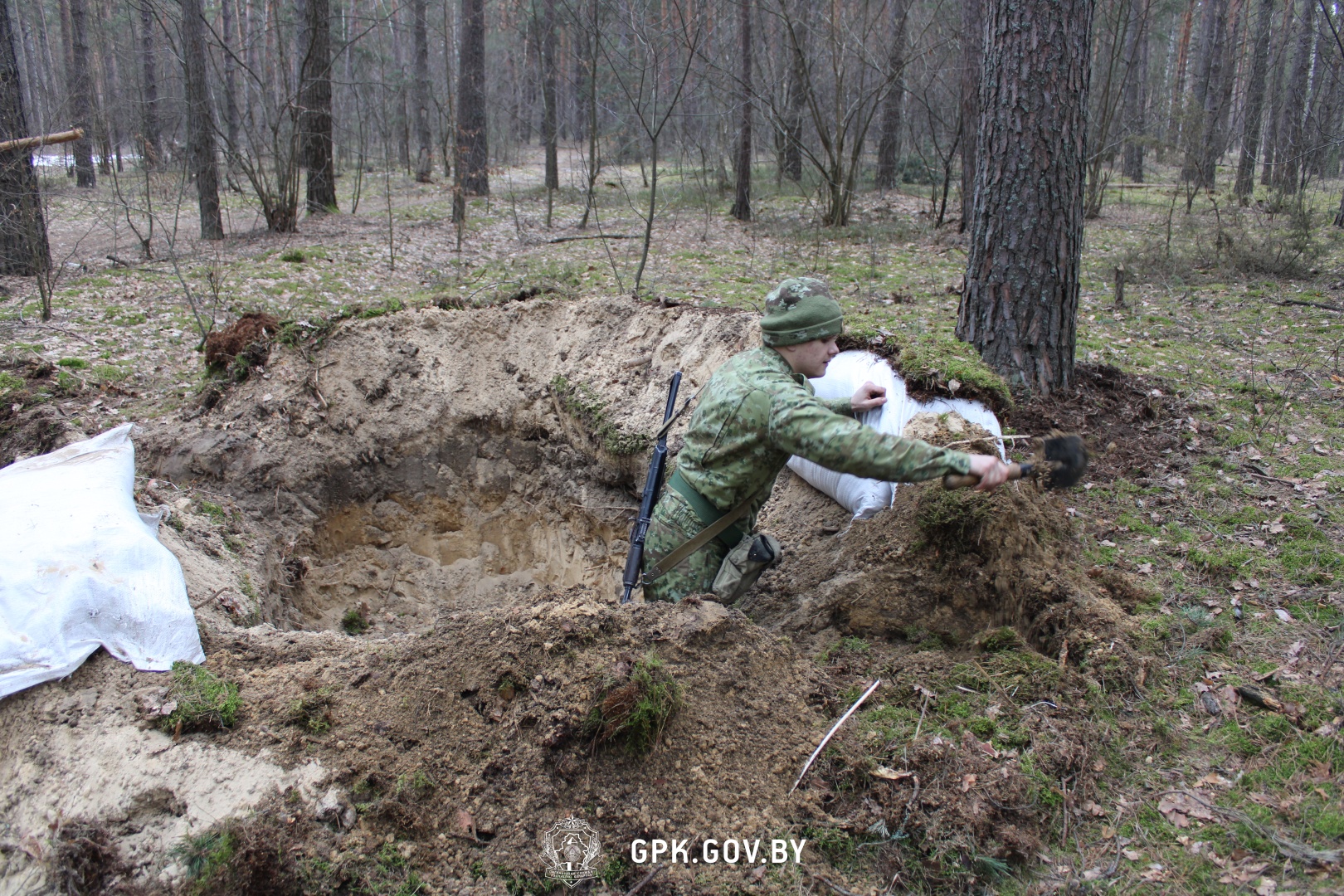 Беларусские пограничники продолжают плановые учения