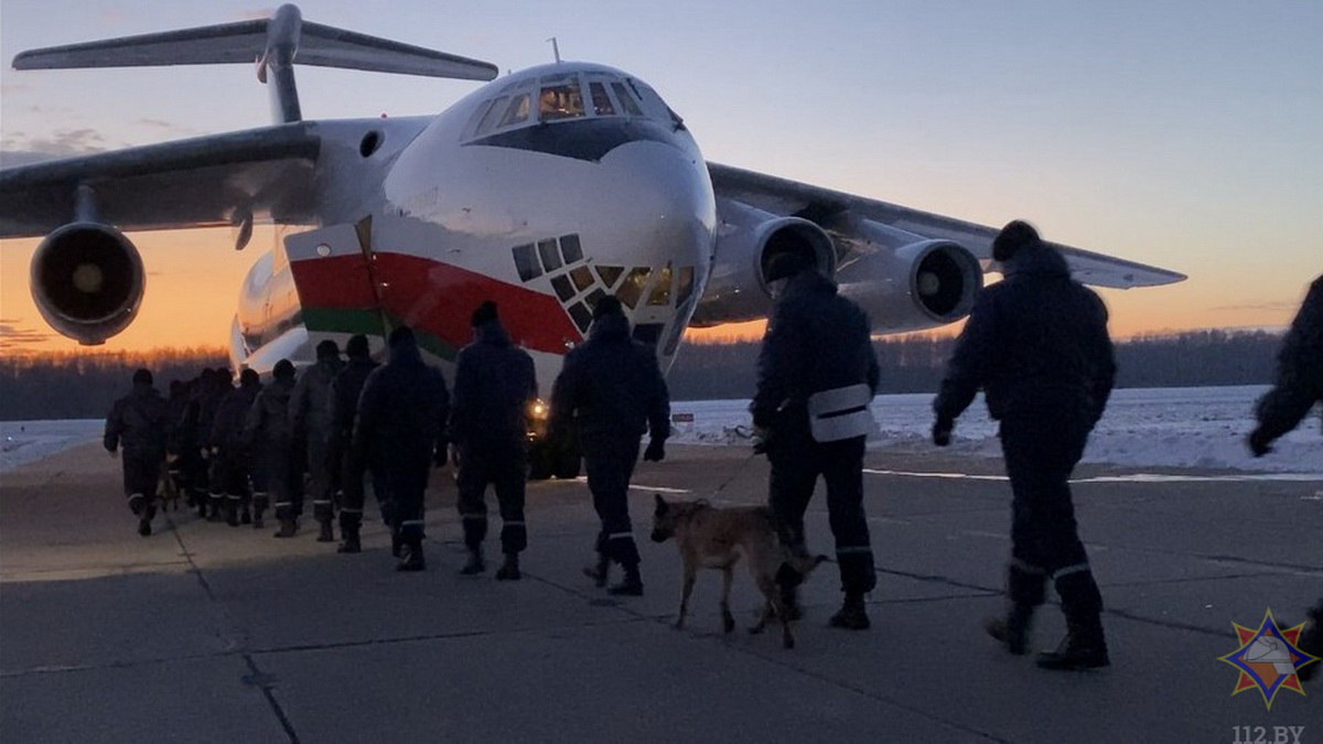Вторая группа беларусских спасателей отправилась в Турцию