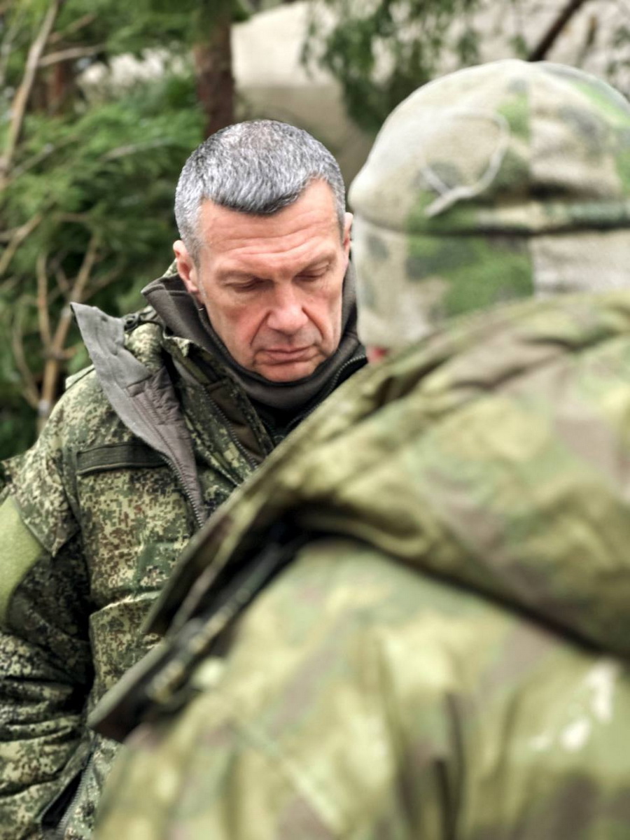Российский пропагандист Соловьев побывал на беларусско-украинской границе