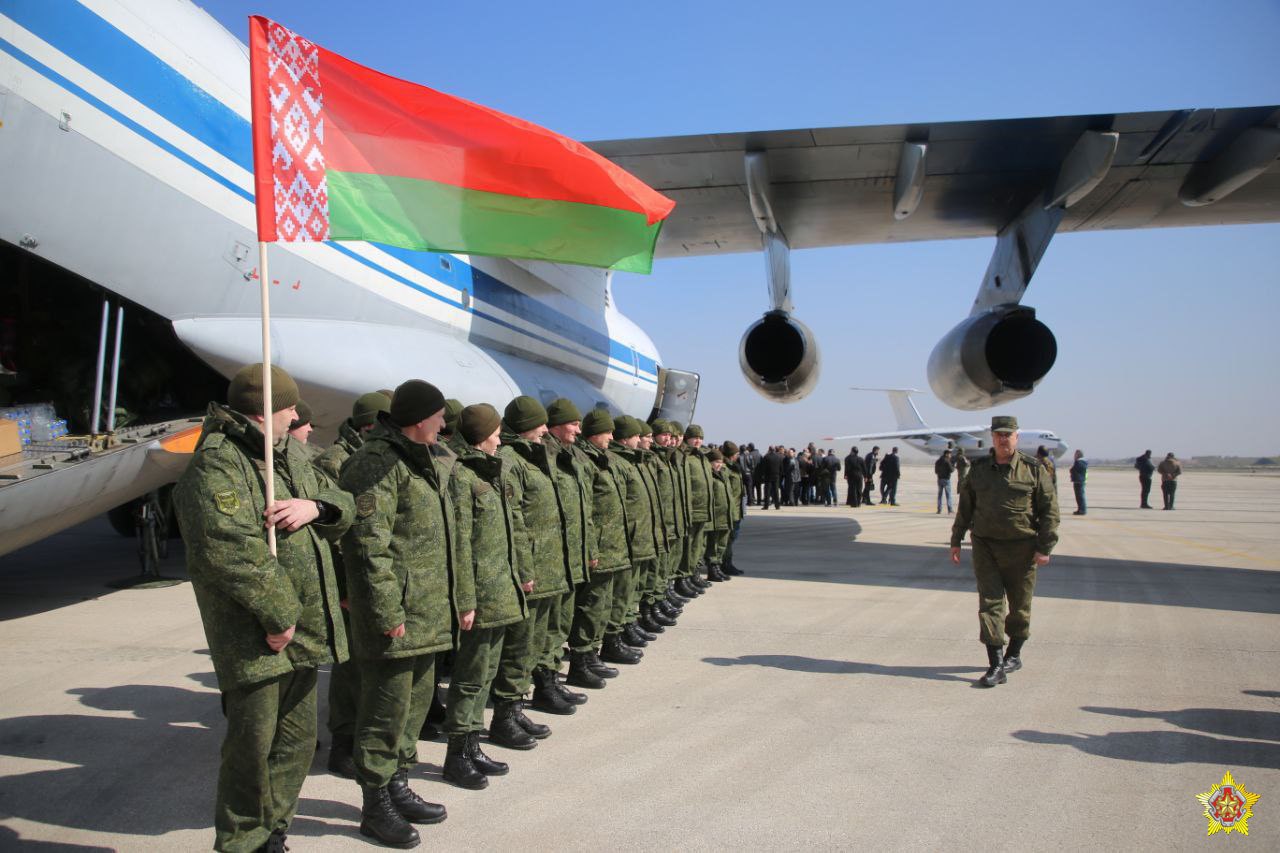 Беларусские военные медики прибыли в Сирию