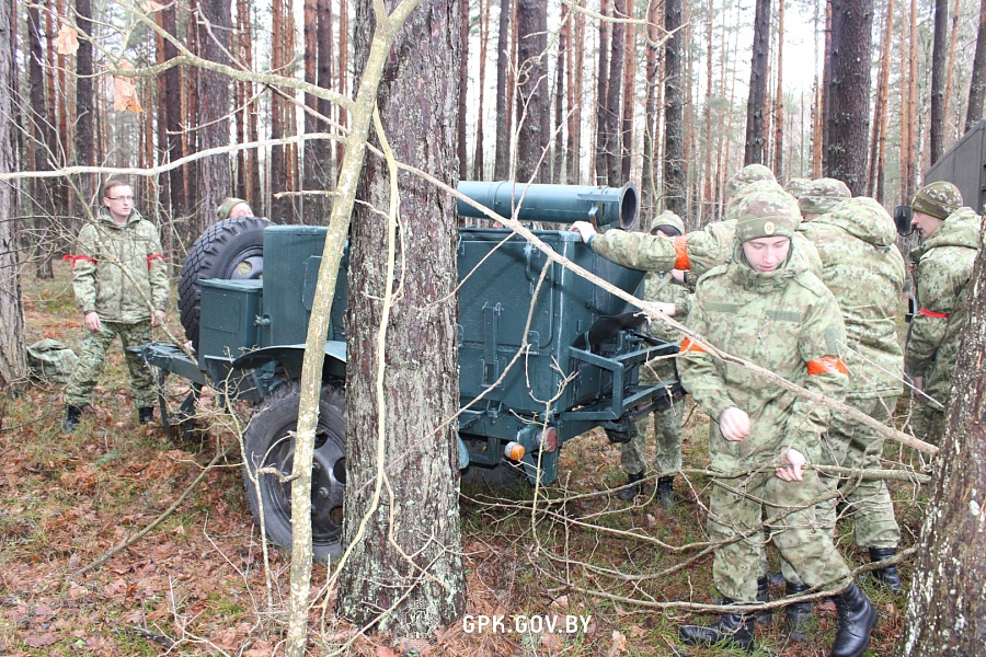 Беларусские пограничники продолжают плановые учения