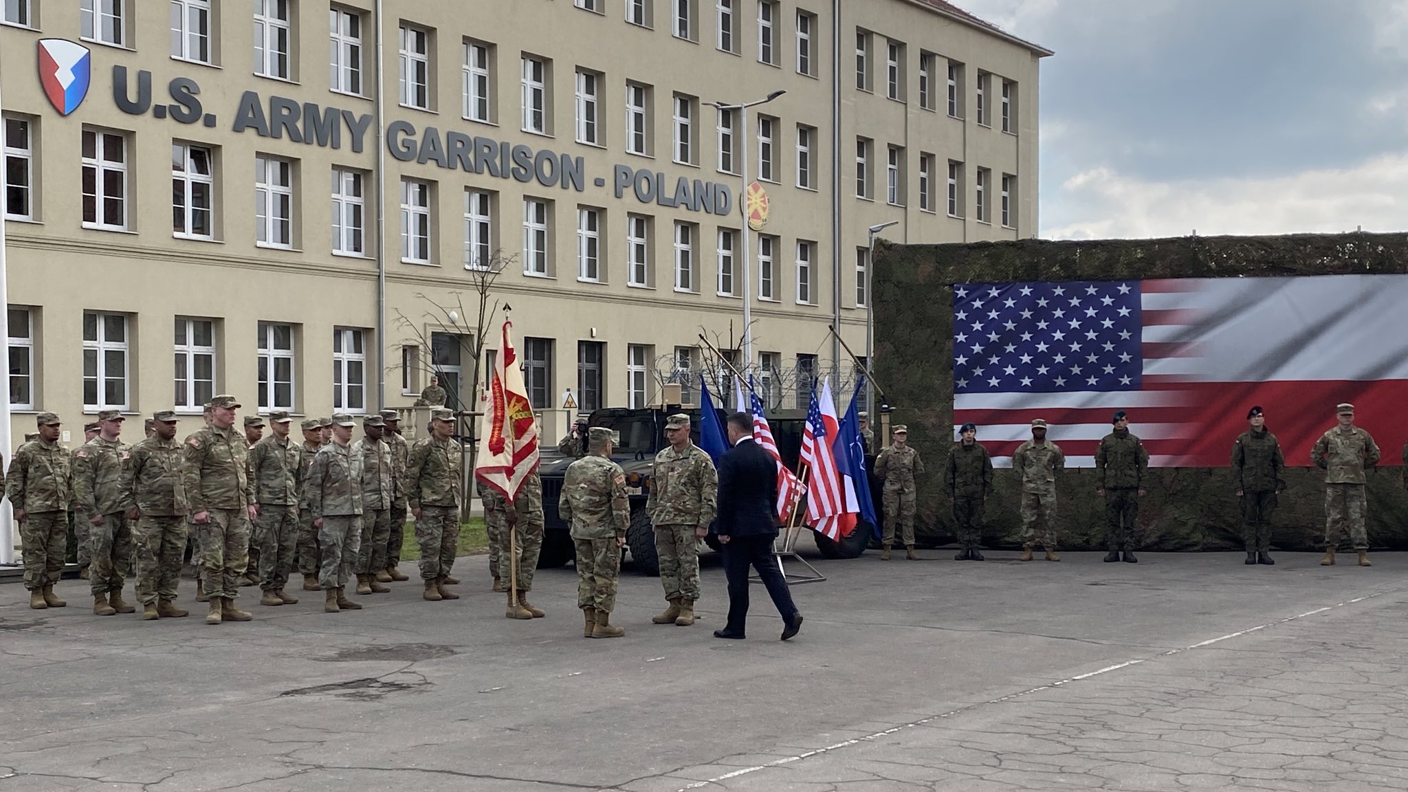 США открыли первый постоянный гарнизон в Польше