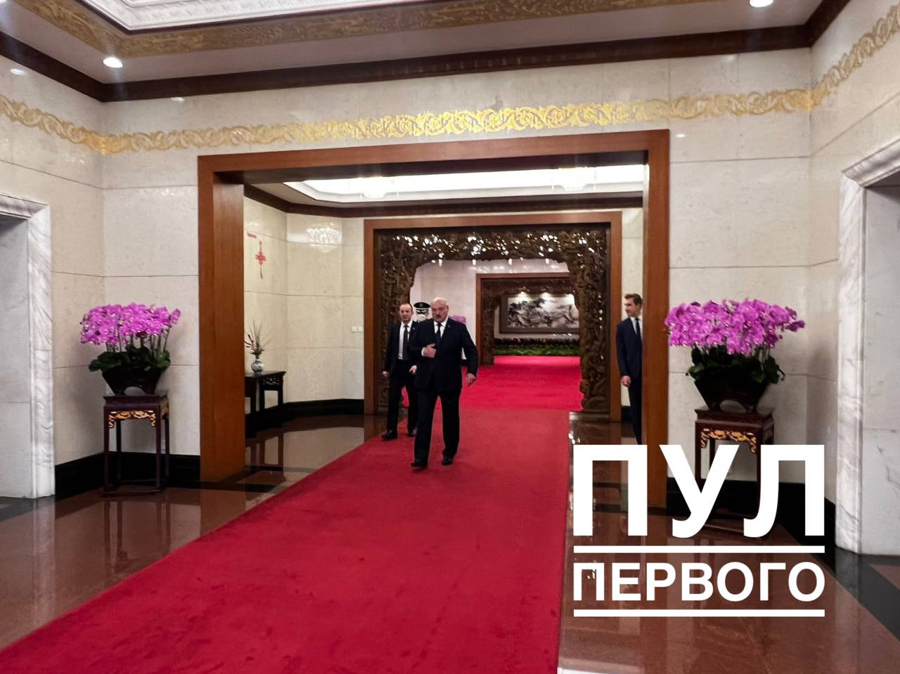 Лукашенко привез Колю на встречу с Си Цзиньпином