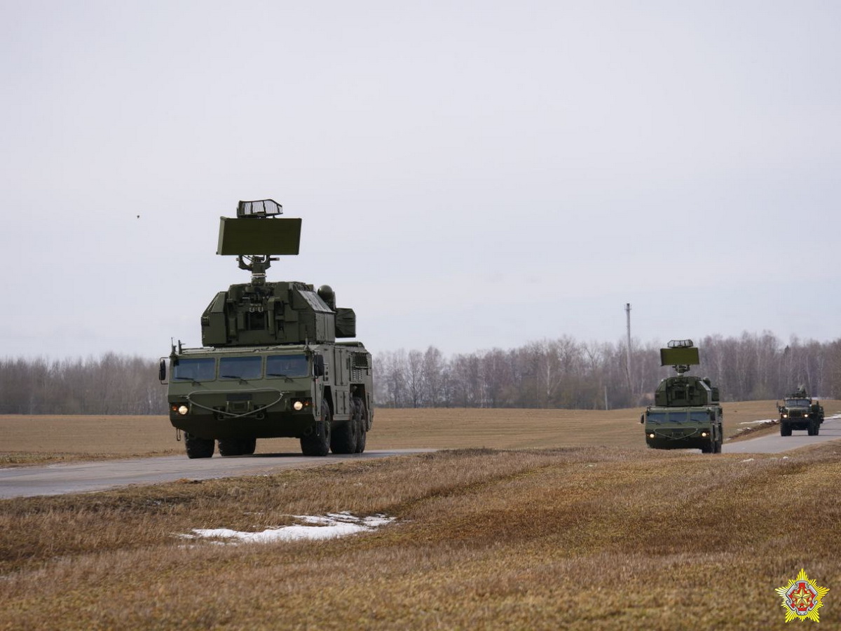 В Беларуси идет подготовка расчетов ЗРК «Тор-М2К»