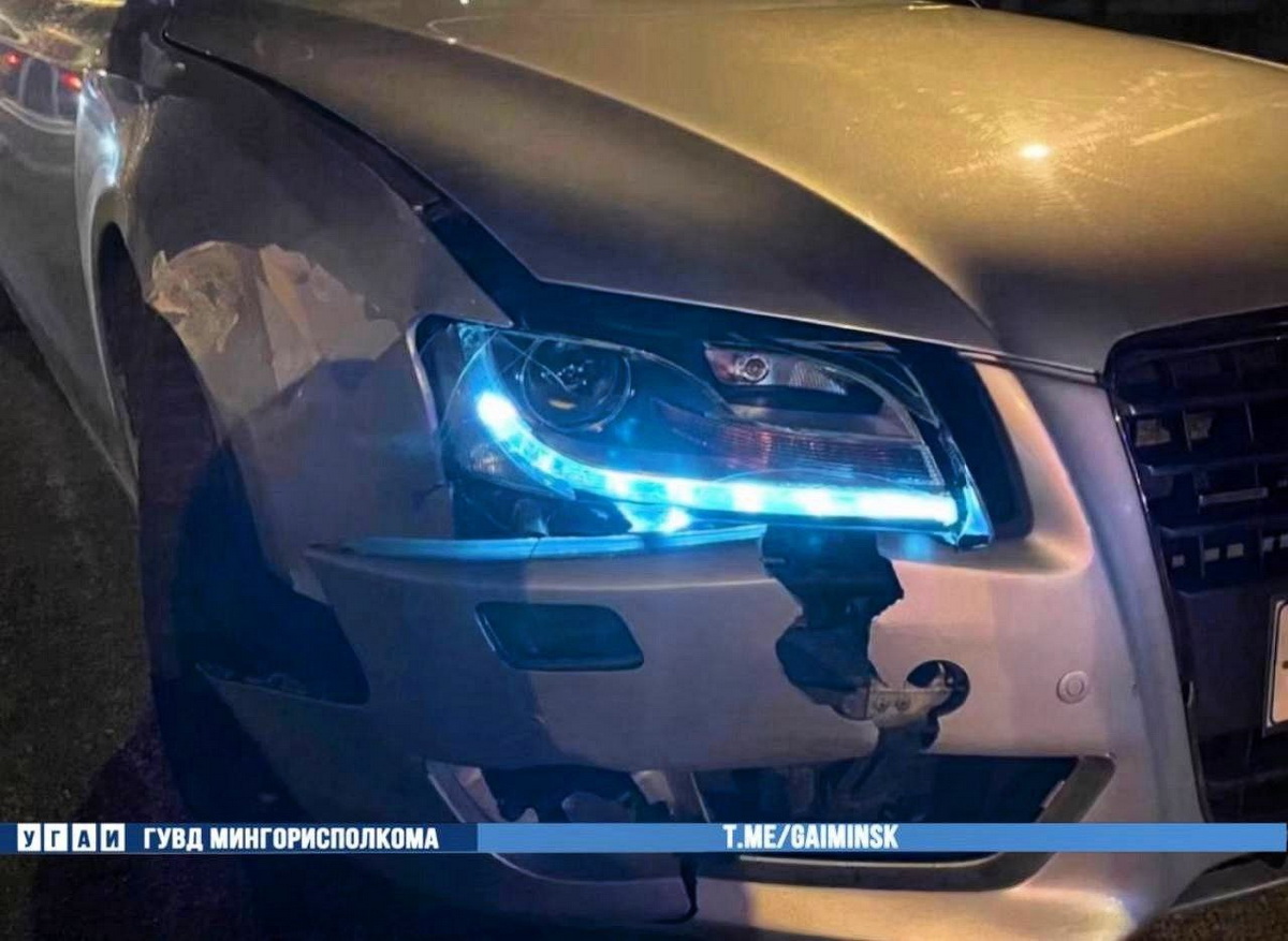21-летний парень попал под колеса авто в Минске