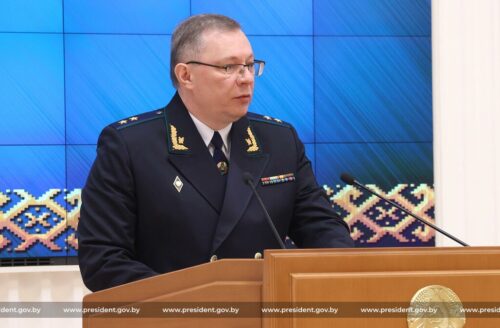 Генеральный прокурор Беларуcи Андрей Швед