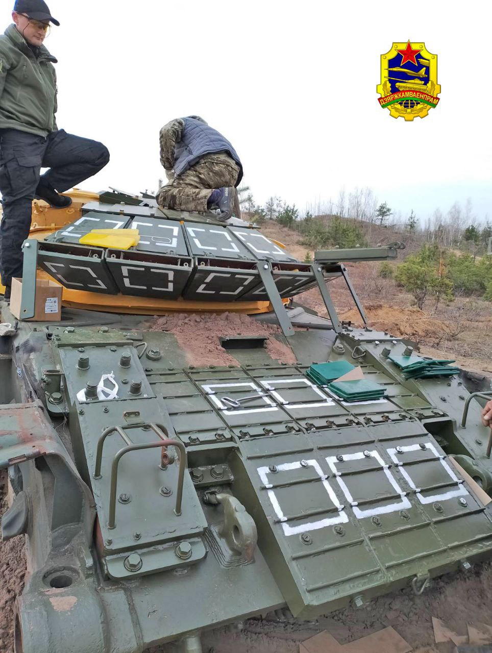 Госкомвоенпром испытал динамическую защиту беларусского танка Т-72БМ2