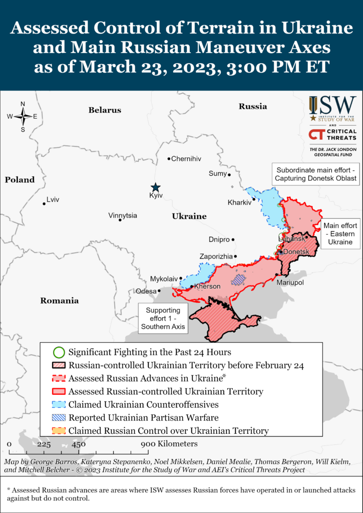 14-й месяц войны: бахмутский тупик РФ и ожидание наступления Украины