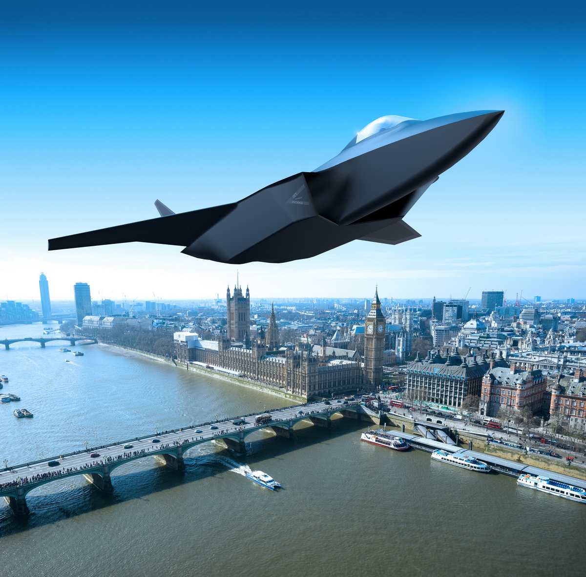 Минобороны Великобритании заключило контракт по программе истребителя шестого поколения