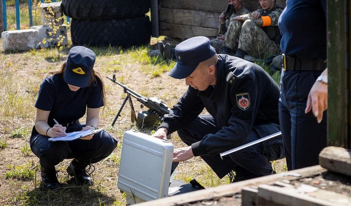 Учения по работе следователей в условиях боевых действий прошли в Беларуси