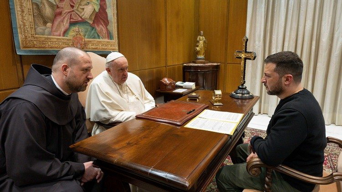 Владимир Зеленский встретился с Папой Римским