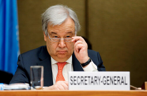 Генеральный секретарь ООН Антониу Гуттериш