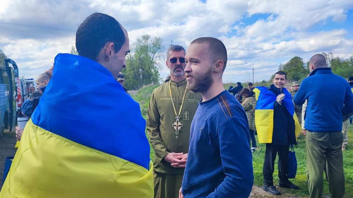 Украина вернула из плена 45 защитников «Азовстали»