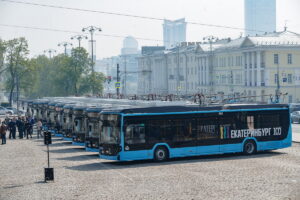 10 беларусских троллейбусов переданы Екатеринбургу