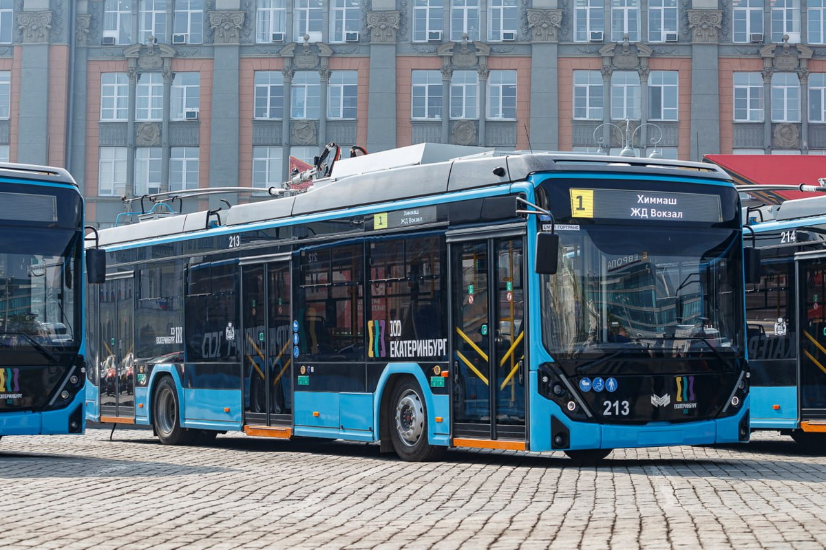 10 беларусских троллейбусов переданы Екатеринбургу
