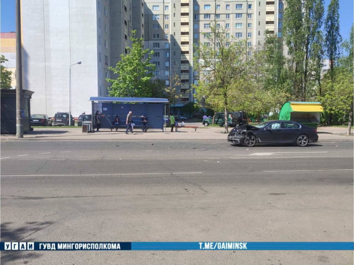 Водитель BMW с 2,53 промилле совершил ДТП в Минске