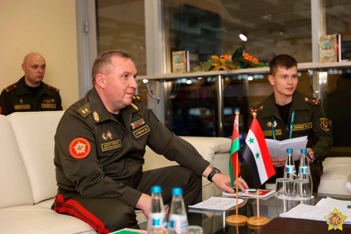 Беларусь и Сирия обсудили взаимодействие в военной сфере