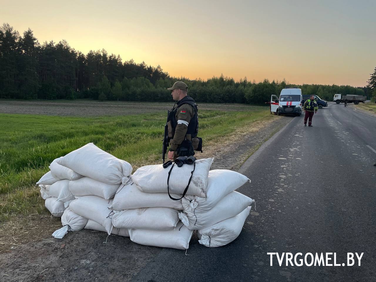 В Гомельской области проходят антитеррористические учения - фотофакт