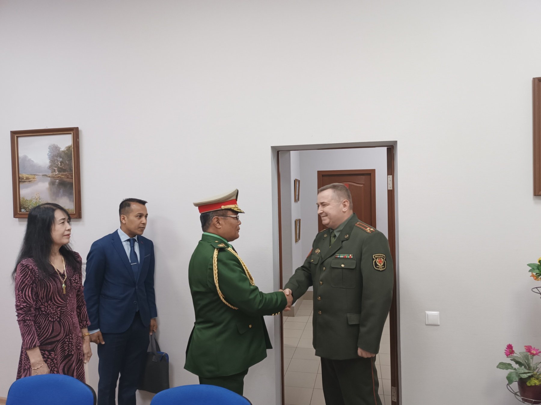 Военный атташе Мьянмы аккредитован в Беларуси